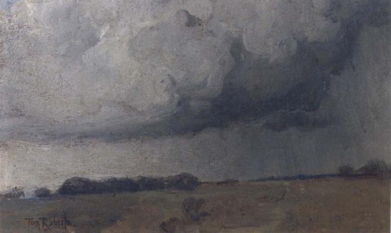 Tom roberts Storm clouds oil painting image